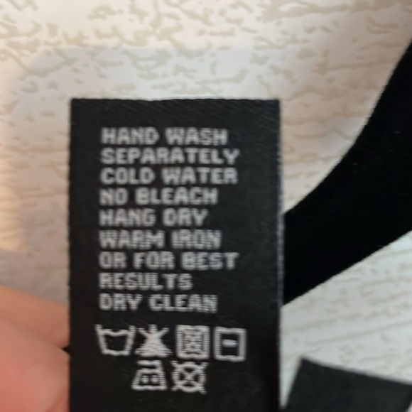 Papillon Women's Embroidered boho gauzy lined open back baggy dress size M‎ - Picture 6 of 8